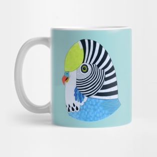 Smiling Parakeet Mug